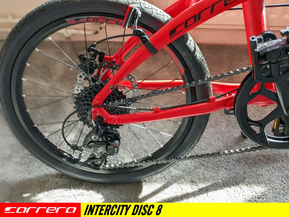 Carrera Intercity Disc 8-Speed Folding Bike - £375! | Folding Bikes