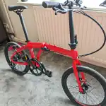 Carrera Intercity Disc 8-Speed Folding Bike