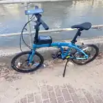 Carrera Intercity Disc 9-Speed Folding Bike