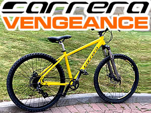 Carrera Vengeance Mountain Bikes