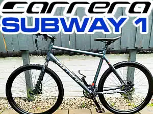 Carrera Subway 1 Mens Hybrid Bike