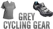 Grey coloured cycling gear