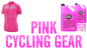 Save money on Pink cycling gear