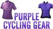 Savings on Purple coloured cycling kit