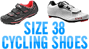 Save money on size 38 road & MTB cycle shoes