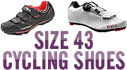 Handpicked size 43 road & MTB cycling shoe offers