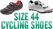 Save money on size 44 cycling shoes