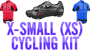 Cheap Extra Small (XS) cycle clothing & bikes