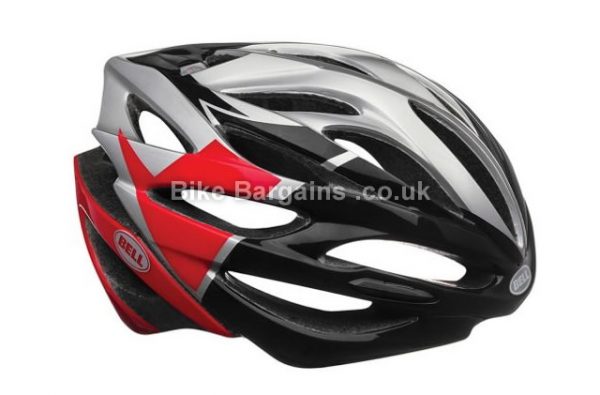 Bell Array Road Helmet 2014 S, Black, Grey, Red, 286g, 24 vents