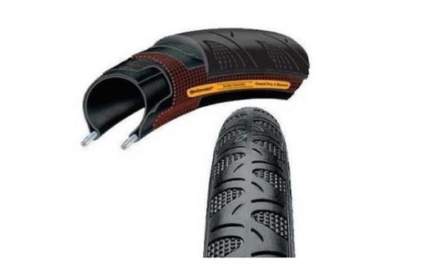 Continental Grand Prix 4 Season Folding Road Tyre 23c, Black