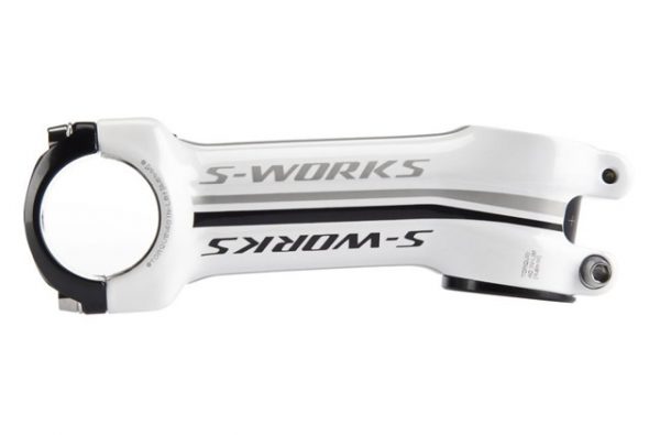 Specialized S-works Clp Multi Stem 100mm, 31.8mm, 166g, White, Alloy 