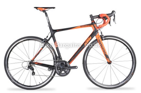 KTM Revelator Master Road Bike 52cm,55cm,57cm, Black, Orange, Carbon, Calipers, 11 speed, 700c