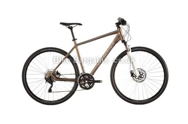 Ghost Panamao X 6 City Bike XS, Brown, Alloy, 700c, 10 speed, Disc, Hardtail