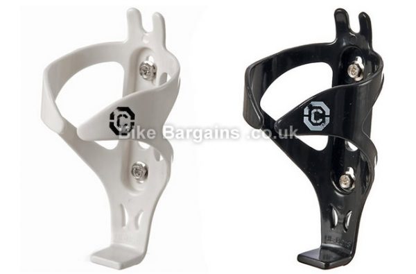 Clarks Polycarbonate Water Bottle Cage Black, White