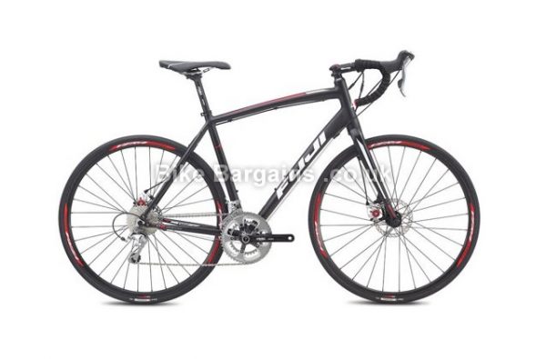 Fuji Sportif 1.3 D Disc Road Bike 2015 56cm, Black, Alloy, Disc, 10 speed, 700c, 10.35kg