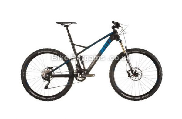 Ghost Riot 5 LC 27.5" Carbon Full Suspension Mountain Bike 2015 Black, XS