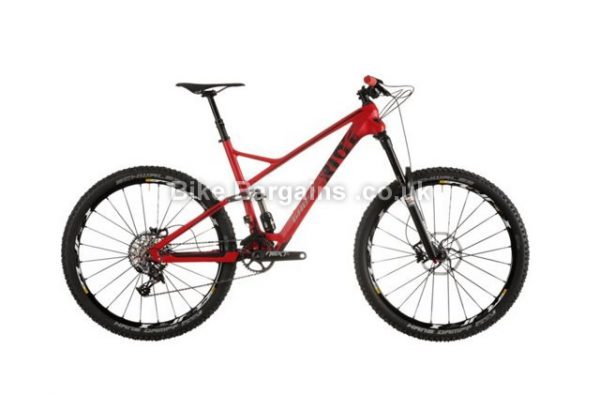Ghost Riot LT 10 LC 27.5" Carbon Full Suspension Mountain Bike 2015 27.5, Red, M