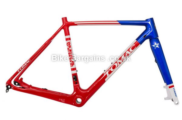 Tomac Mesa Verde USA Carbon Disc Cyclocross Frameset 2016 S,M, Blue, Red, White, Carbon, Disc, 700c