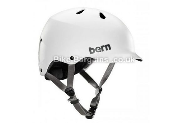 Bern Watts EPS Thin Shell Helmet L, White, 482g, 11 vents