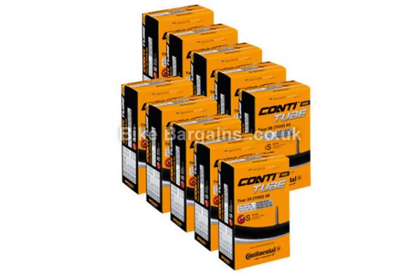 Continental Quality Road 10 pack inner tubes 700c