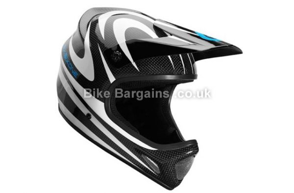 661 Evo Carbon Camber Unisex Full Face MTB Helmet XS, White, 975g