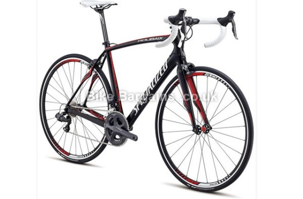 Specialized Roubaix Expert SL4 Di2 Carbon Road Bike 2013 49cm, Black, Red, White, Carbon, Calipers, 10 speed, 700c