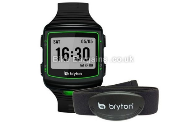 Bryton Cardio 40 GPS Heart Rate Monitor Running USB Watch black