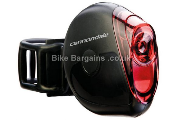 Cannondale Hindsite Plus 5 watt LED Rear Light black, rear