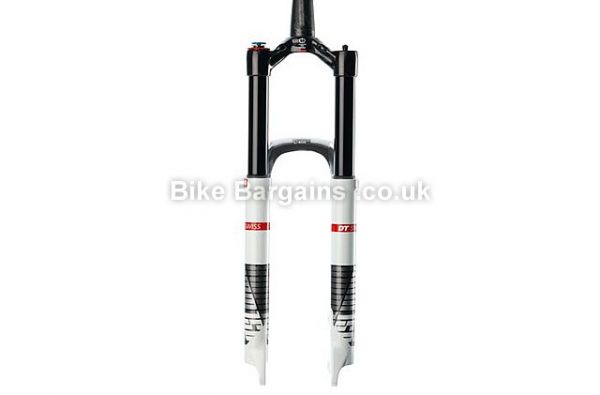 DT Swiss XMM 150 TS Carbon White 150mm 26 inch Suspension Forks 2013 26", white, 150mm