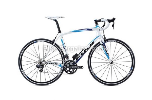 Fuji Gran Fondo 1.3 C10 Carbon Road Bike 2013 50cm, White, Carbon, Calipers, 10 speed, 700c, 7.92kg