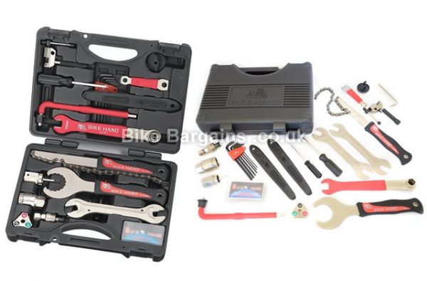 Bike Hand 18 Piece Shimano Bicycle Maintenance Tool Kit black, 18 piece