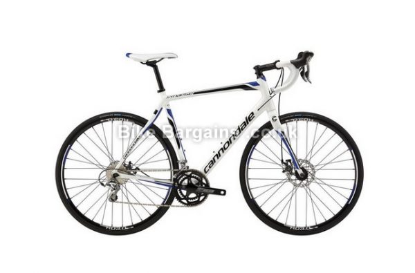 Cannondale Synapse Tiagra Disc Road Bike 2015 51cm,54cm,56cm,58cm,61cm, White, Alloy, Disc, 10 speed, 700c