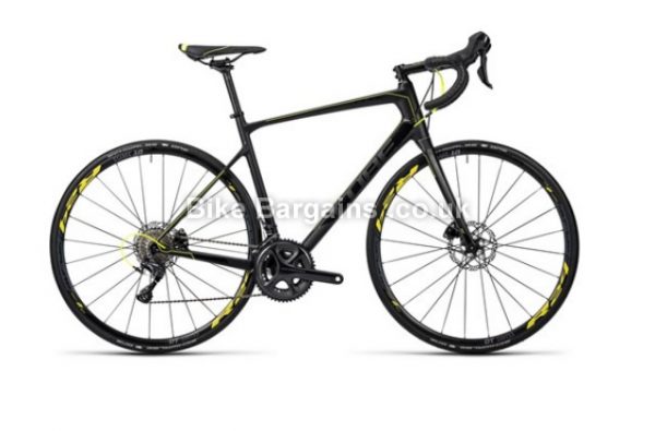 Cube Attain GTC SL Disc Carbon Road Bike 2016 58cm, Black, Carbon, Disc, 11 speed, 700c, 8.85kg