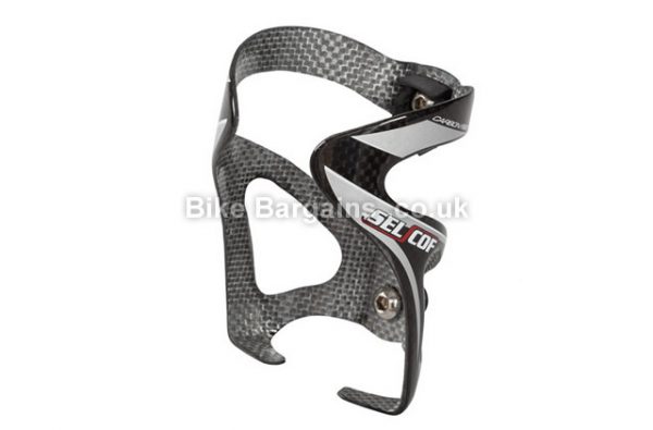 Selcof Carbon Water Bottle Cage white