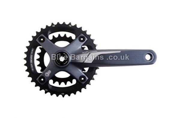 Sram X7 BB30 10 Speed Chainset 175mm, Black, Alloy, 10 speed, Double Chainring, MTB, 871g 