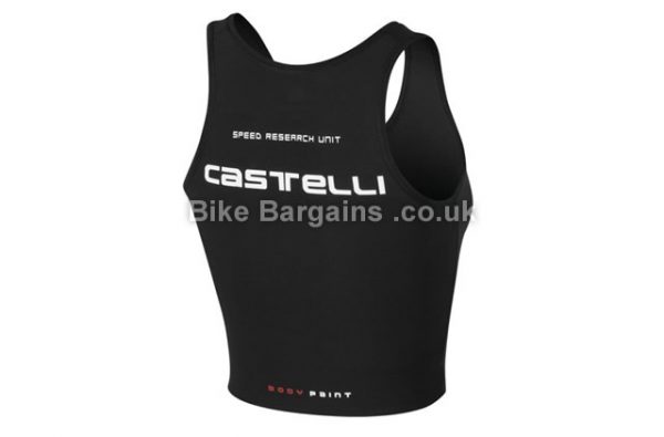 Castelli Body Paint Donna Ladies Triathlon Vest Singlet M,L,XL, black