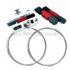 Clarks 55mm Road Cycling Brake Pads and Free Gear Cables