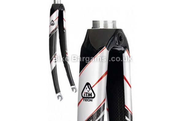 ITM Vega 3K Carbon Road Forks black, white, red