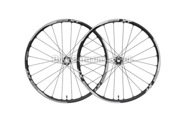 Shimano XT MTB Wheelset Front and Rear front and rear, 26", 29"