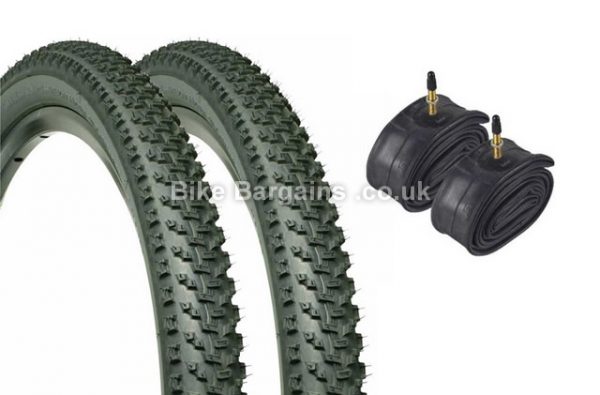 Geax Saguaro 27.5 inch Pair Tyres With Tubes 27.5", 2"