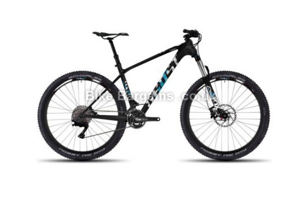 Ghost Asket LC 3 27.5" Carbon Hardtail Mountain Bike 2016 16.5", black