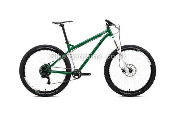 NS Bikes Eccentric Cromo 27.5" Steel Hardtail Mountain Bike 2016 Green, M