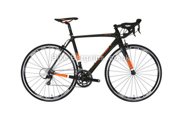 Raleigh Criterium Elite Carbon Sora Road Bike 2016 56cm, Black, Orange, White, Carbon, Calipers, 9 speed, 700c