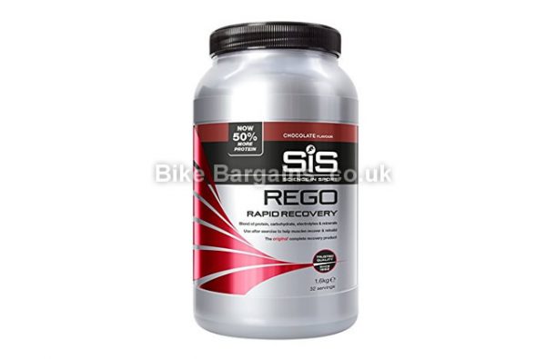 Science in Sport Rego Rapid Recovery Protein Shake 1.6kg, strawberry, chocolate, banana, vanilla