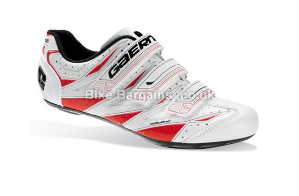Gaerne Avia Road Cycling Shoes 37, White, Red