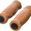 Velo Brown Leather Grips