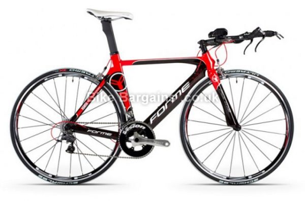 Forme ATT Carbon Ultegra Time Trial Bike 2013 57cm, Red, Carbon, Calipers, 10 speed, 700c
