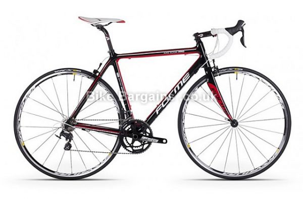 Forme Axe Edge Pro Carbon Ultegra Ksyrium Road Bike 2014 50cm,53cm, Black, Red, Carbon, Calipers, 11 speed, 700c