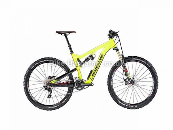 Lapierre Zesty XM 427 E:I 27.5" Alloy Full Suspension Mountain Bike 2016 27.5", 17", Yellow