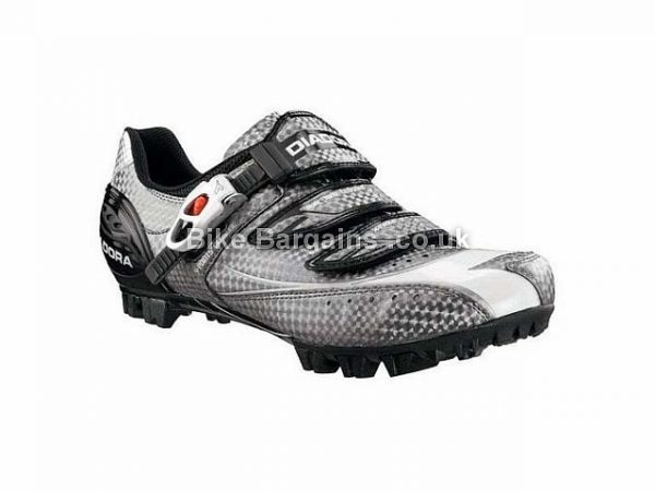 Diadora X-Trail 2 Carbon MTB SPD Shoes 2013 41.5, White, Black